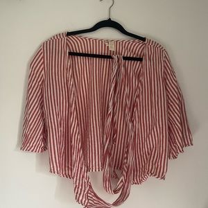 Wrap Top Stripped